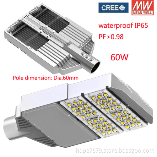 60W LED Garden Light CREE Xte Chip&Meanwell UL SAA CE